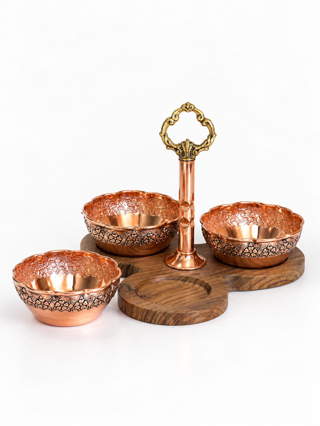 اردوخوری مسی مثلثی دیبا