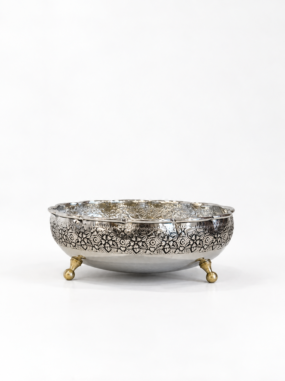ظرف شکلات خوری مسی دیبا